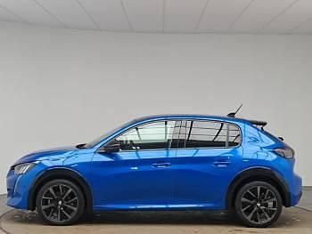 Używany Peugeot 208 Premium 100 KM (73 kW) 2021 Niebieski Hatchback