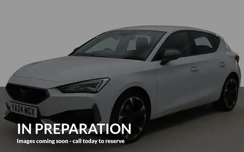 Used Cupra Leon 150 HP (110 kW) 2024 White Hatchback