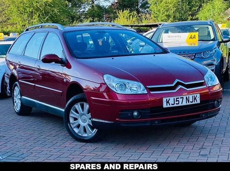 Red Used 2007 Citroën C5 Exclusive Estate | £1,299 - Image 1/4