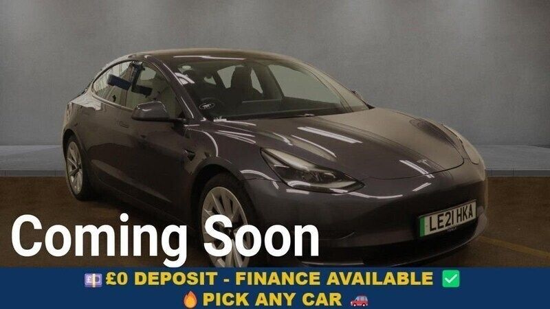 Grey Used 2021 Tesla Model 3 Long Range Sedan | £15,399 (Good price) - Image 1/4
