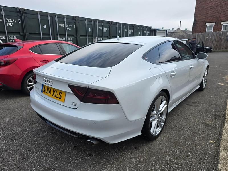 Usado Audi A7 Black Edition 2014 Blanco Utilitario