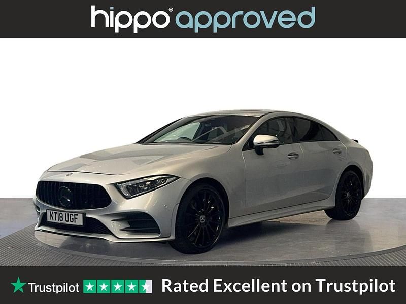 Silver Used 2018 Mercedes CLS350 AMG Line Premium Plus Coupe | £20,200 (Super price) - Image 1/4