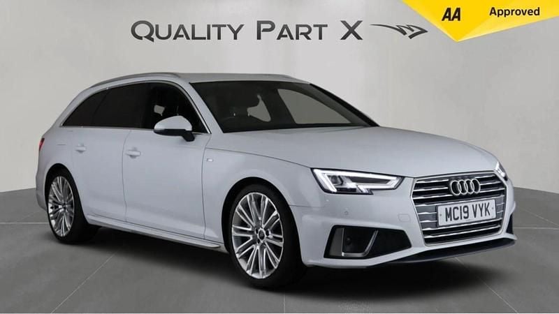 White Used 2019 Audi A4 S-Line Estate | £17,000 (Super price) - Image 1/4