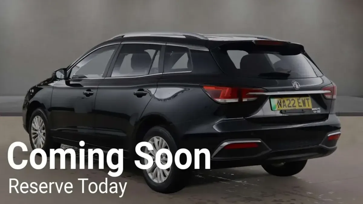 Used MG MG5 EV Exclusive 114 kW (156 HP) 2022 Black Estate