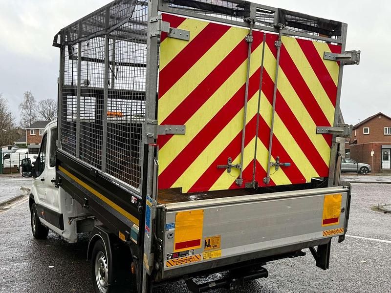 Used Ford Transit 130 HP (95 kW) 2021 White Cabriolet