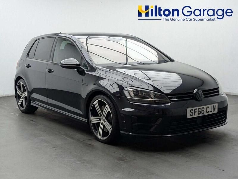 Used VW Golf VII R 300 HP (220 kW) 2016 Black Hatchback