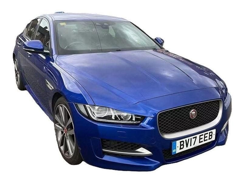 Used Jaguar XE R-Sport 180 HP (132 kW) 2017 Blue Sedan
