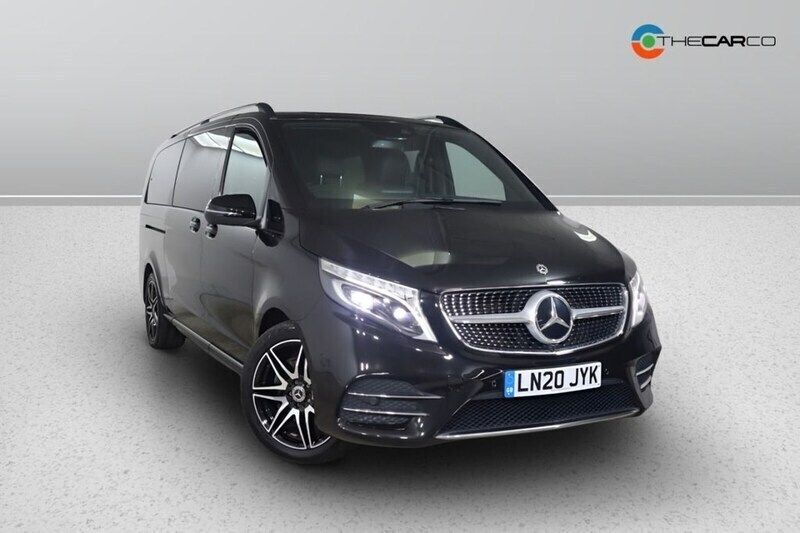 Black Used 2020 Mercedes V300 AMG line MPV | £52,975 (Fair price) - Image 1/1