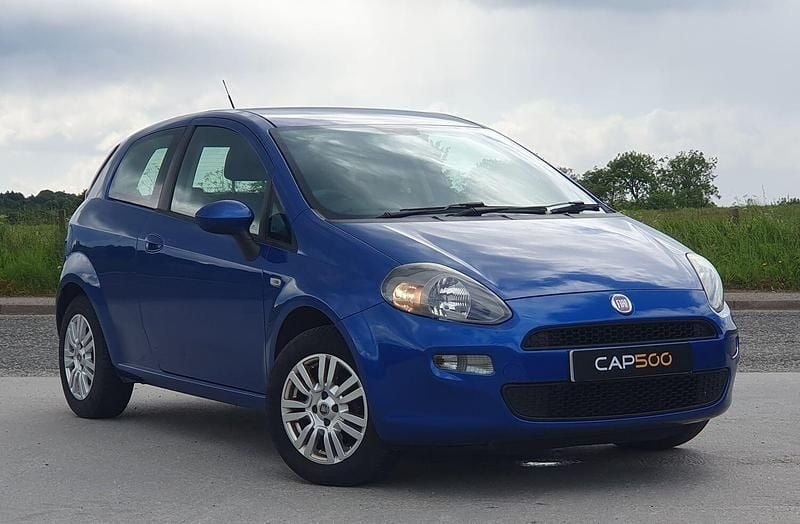Blue Used 2012 Fiat Punto Easy Hatchback | £2,995 (Fair price) - Image 1/4