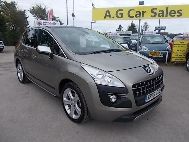 Grey Used 2012 Peugeot 3008 Allure Hatchback | £5,695 (Expensive) - Image 1/4
