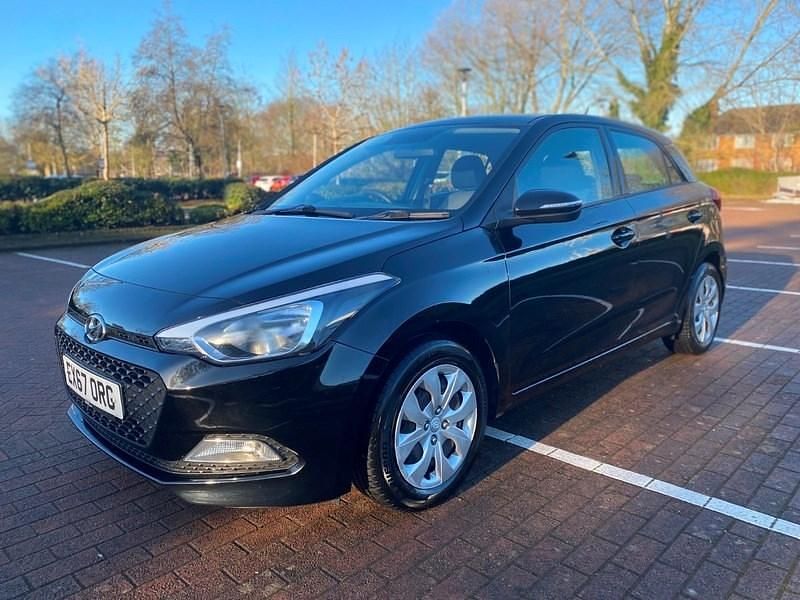 Used Hyundai i20 2017 Black Hatchback