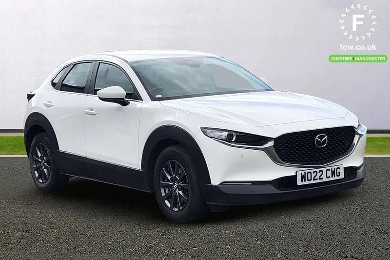 White Used 2022 Mazda CX-30 SUV | £14,999 (Good price) - Image 1/4