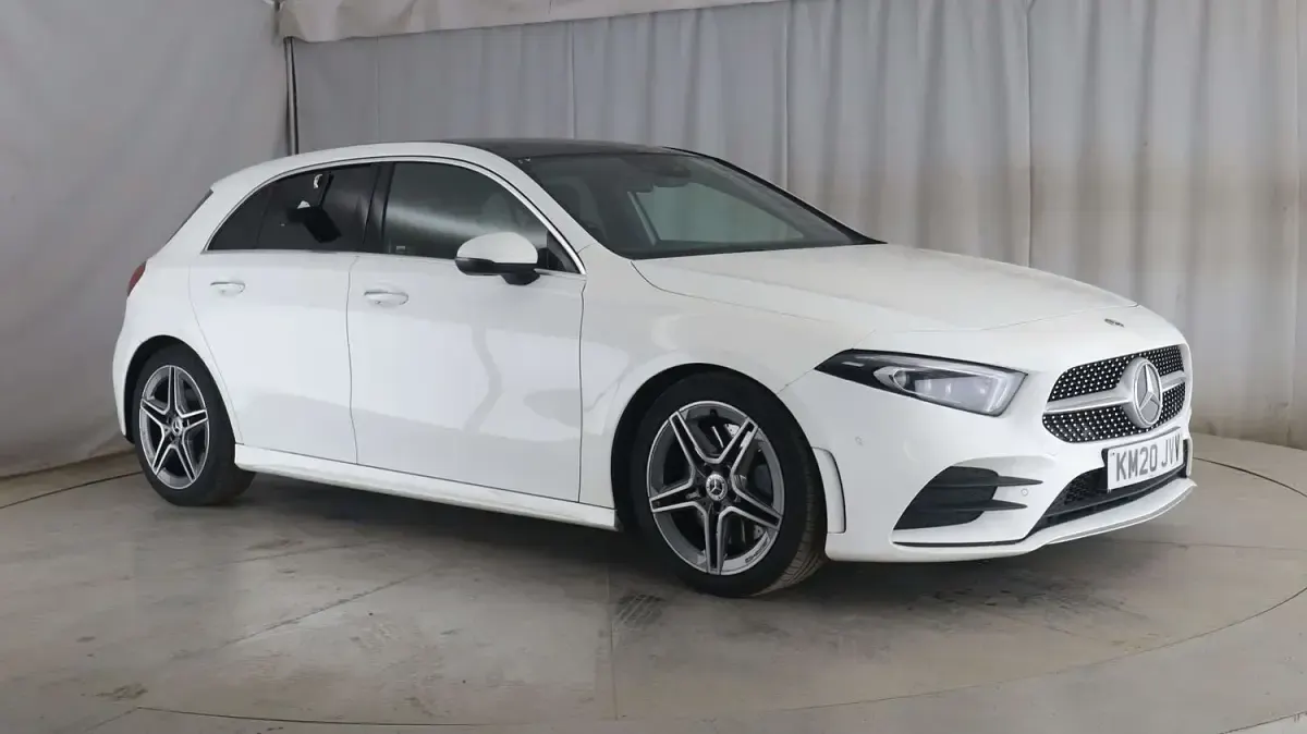 Used Mercedes A250 AMG Line Premium Plus 2020 White Hatchback