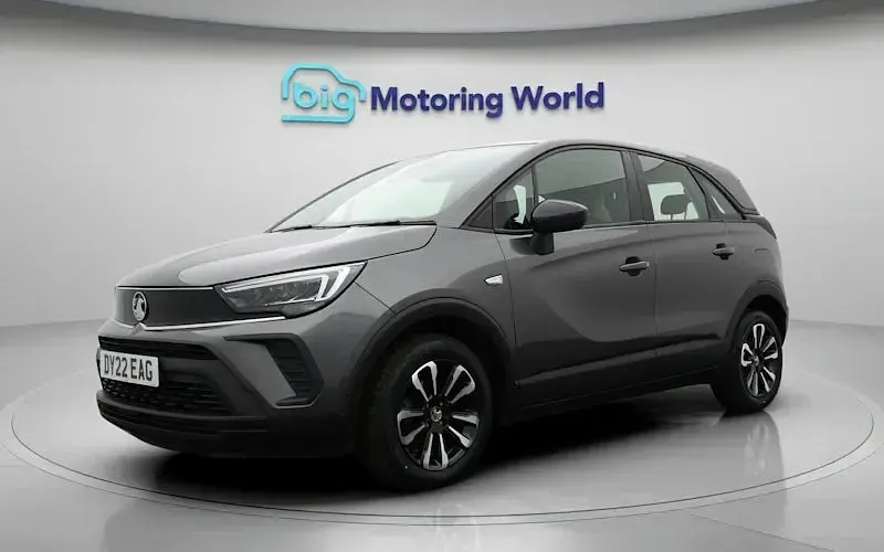 Used Vauxhall Crossland Design Edition 83 HP (61 kW) 2022 Grey SUV