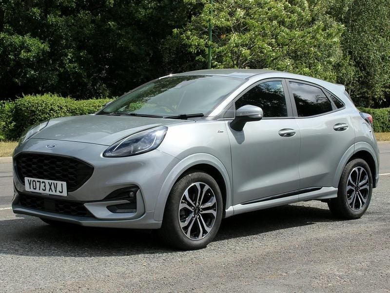Silver Used 2024 Ford Puma Gen-E ST-Line SUV | £18,950 (Fair price) - Image 1/4