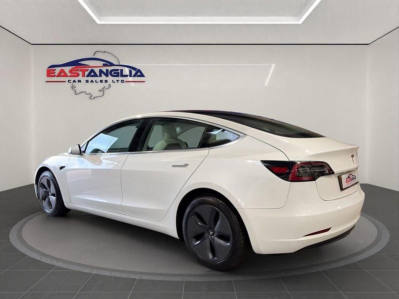 Used Tesla Model 3 Long Range AWD 77 kW (106 HP) 2020 White Sedan