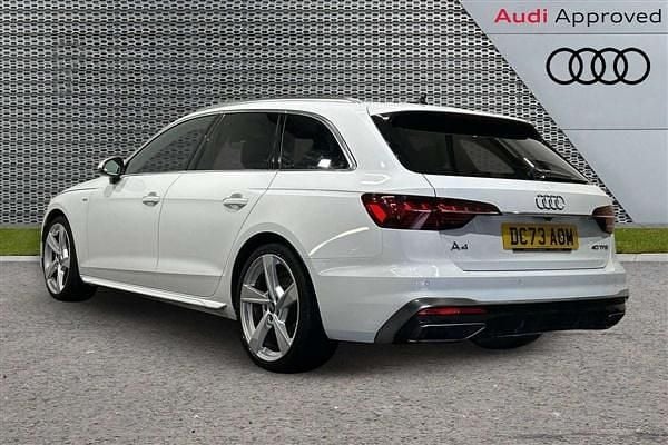 Used Audi A4 S-Line 201 HP (147 kW) 2024 White Estate