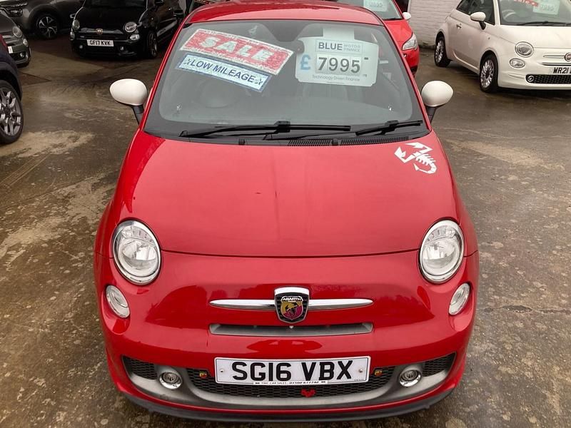 Used Abarth 595 Turismo 160 HP (117 kW) 2016 Red Hatchback