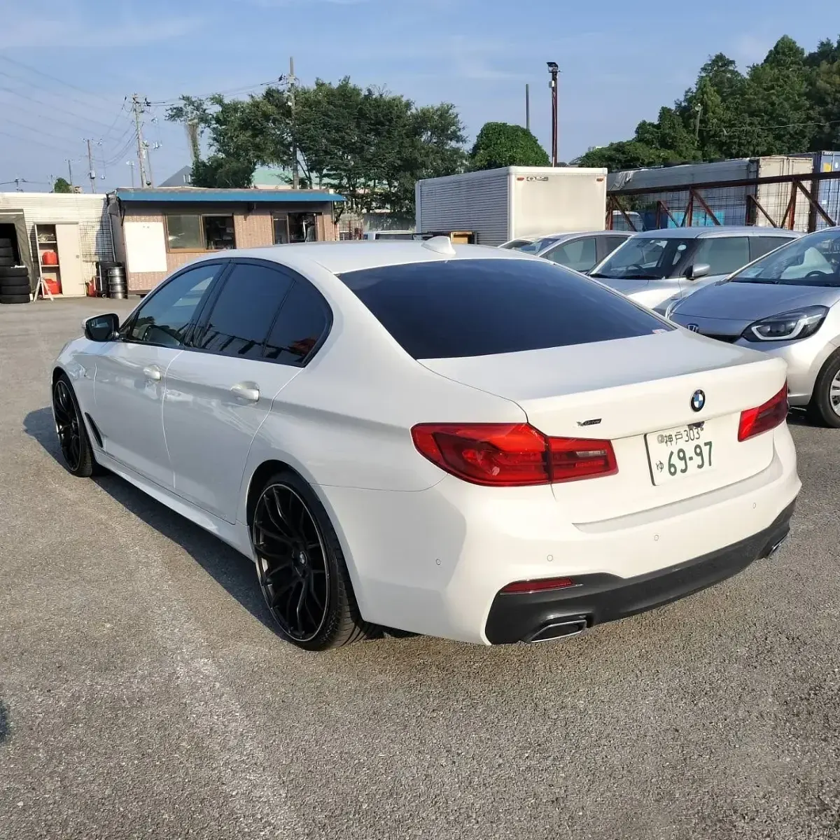 Used BMW 520 M Sport 2021 White Sedan