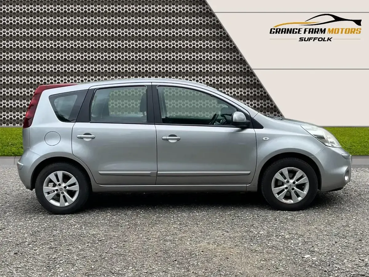 Used Nissan Note Acenta 110 HP (80 kW) 2009 Silver Hatchback