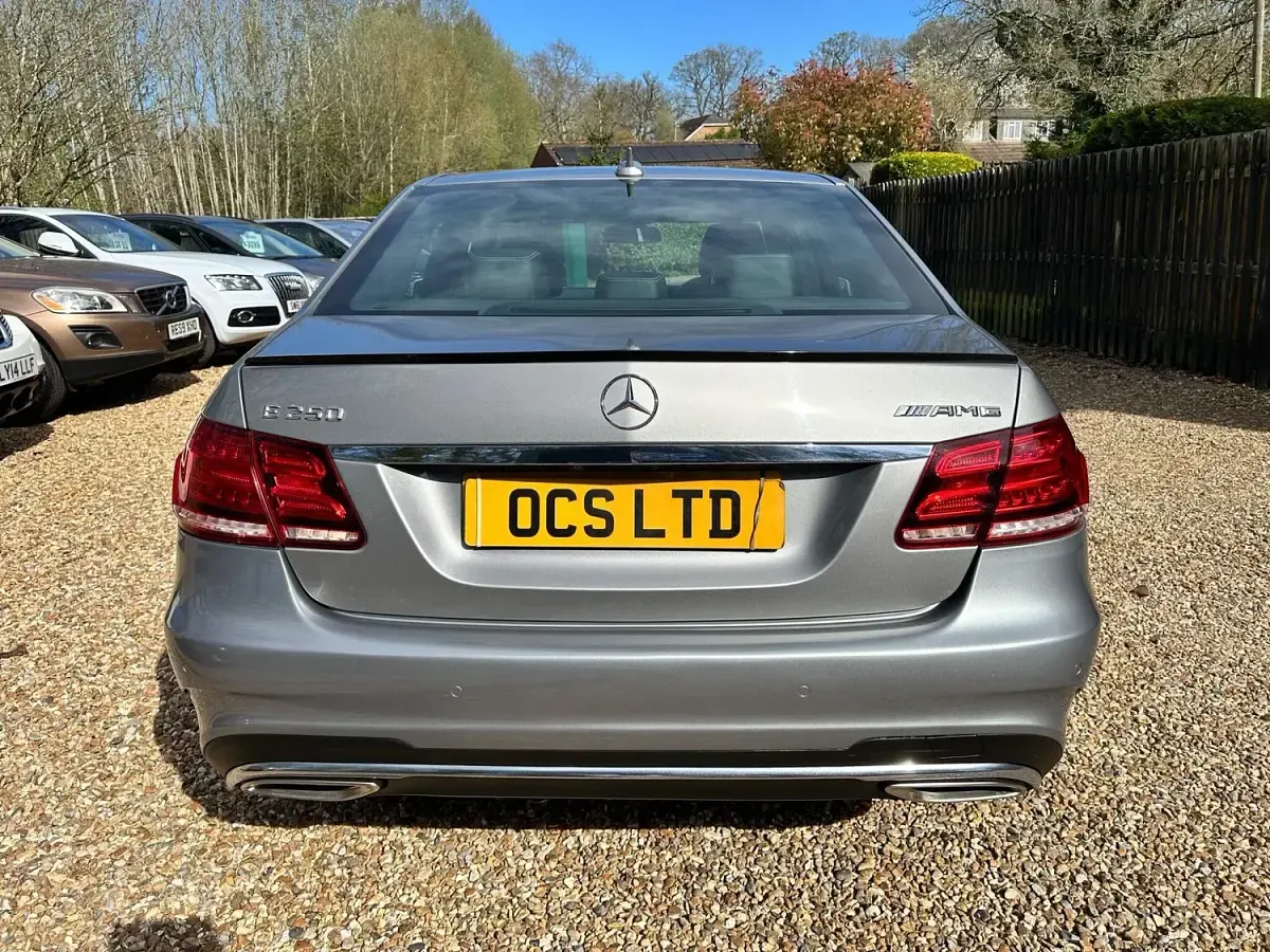 Used Mercedes E250 AMG 2014 Silver Sedan