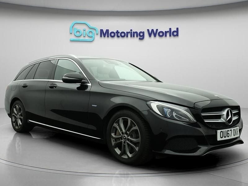 Black Used 2017 Mercedes C350e Estate | £12,900 (Fair price) - Image 1/4