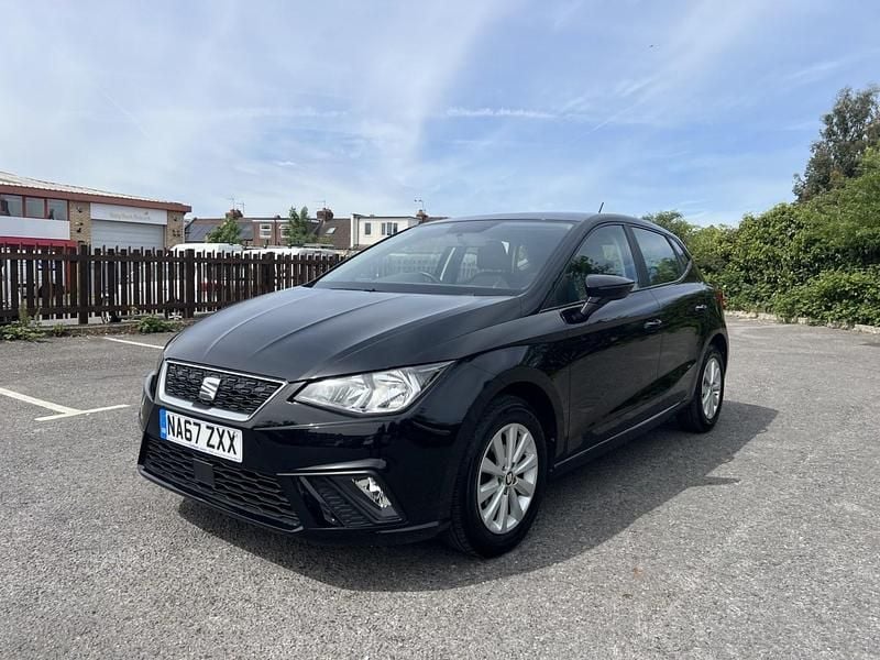 Begagnad Seat Ibiza SE 75 HK (55 kW) 2017 Svart Halvkombi