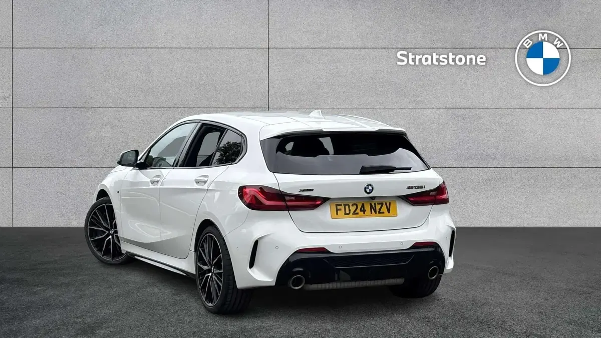 Used BMW M135 Shadowline 302 HP (222 kW) 2024 White Hatchback