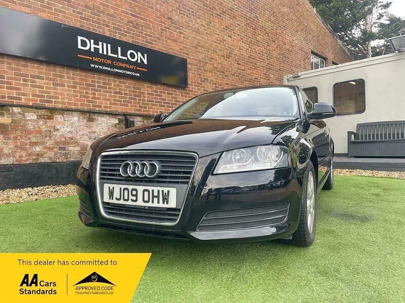 Black Used 2009 Audi A3 | £2,795 (Fair price) - Image 1/4