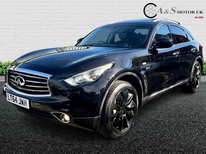 Black Used 2014 Infiniti QX70 SUV | £6,995 - Image 1/4