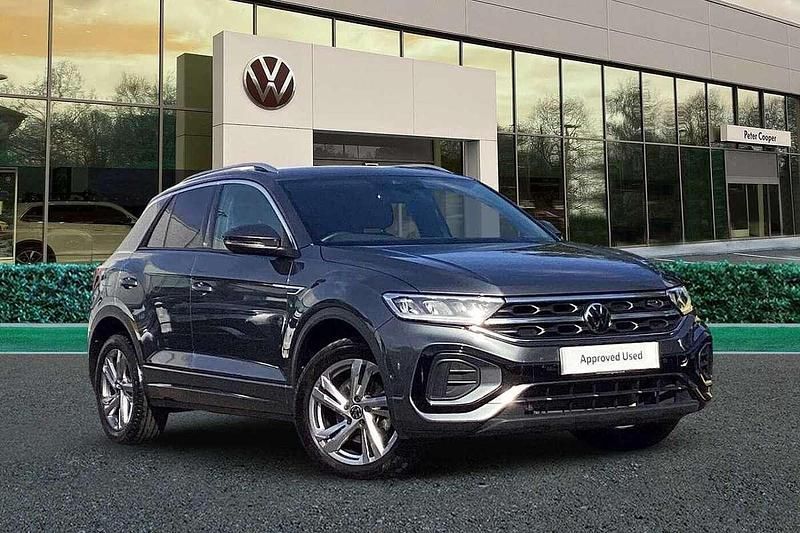 Grey Used 2022 VW T-Roc R-line SUV | £24,992 (Fair price) - Image 1/4