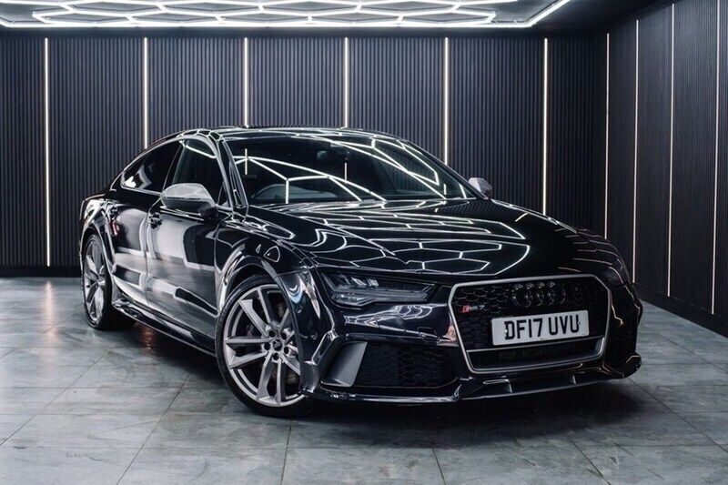 Black Used 2017 Audi RS7 Sportback Performance Hatchback | £37,990 (Fair price) - Image 1/1