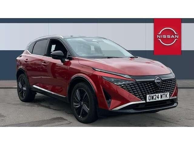 Red Used 2024 Nissan Qashqai Tekna SUV | £24,000 (Expensive) - Image 1/4