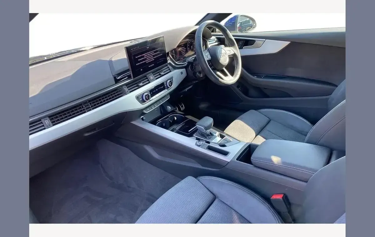Used Audi A5 S-Line 201 HP (147 kW) 2023 Navarra blue Coupe