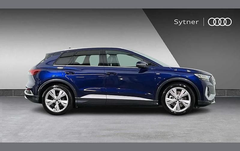 Used Audi Q4 e-tron S-Line 250 kW (340 HP) 2025 Blue SUV