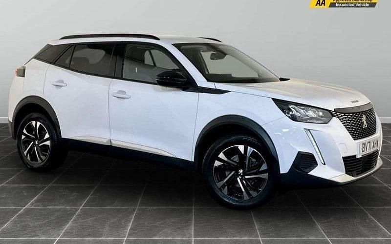 White Used 2022 Peugeot 2008 Allure Premium SUV | £11,795 (Fair price) - Image 1/2