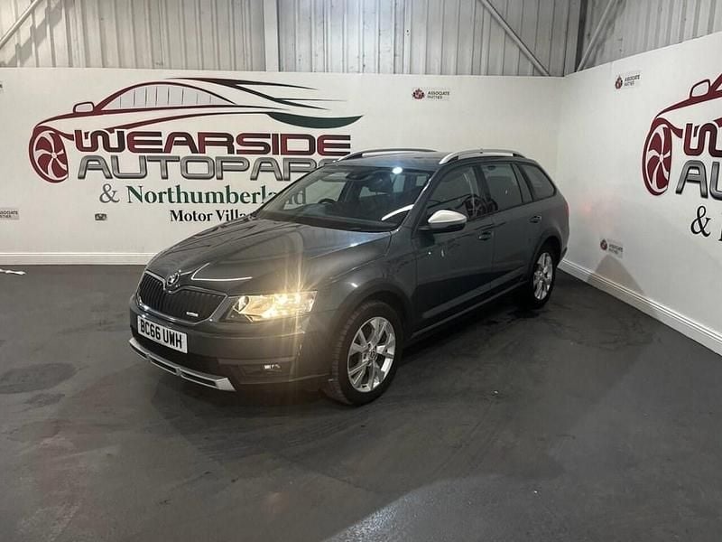 Begagnad Skoda Octavia 184 HK (135 kW) 2017 Grå Kombi