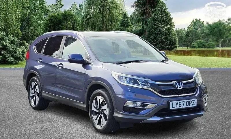 Używany Honda CR-V EX 155 KM (114 kW) 2017 Niebieski SUV