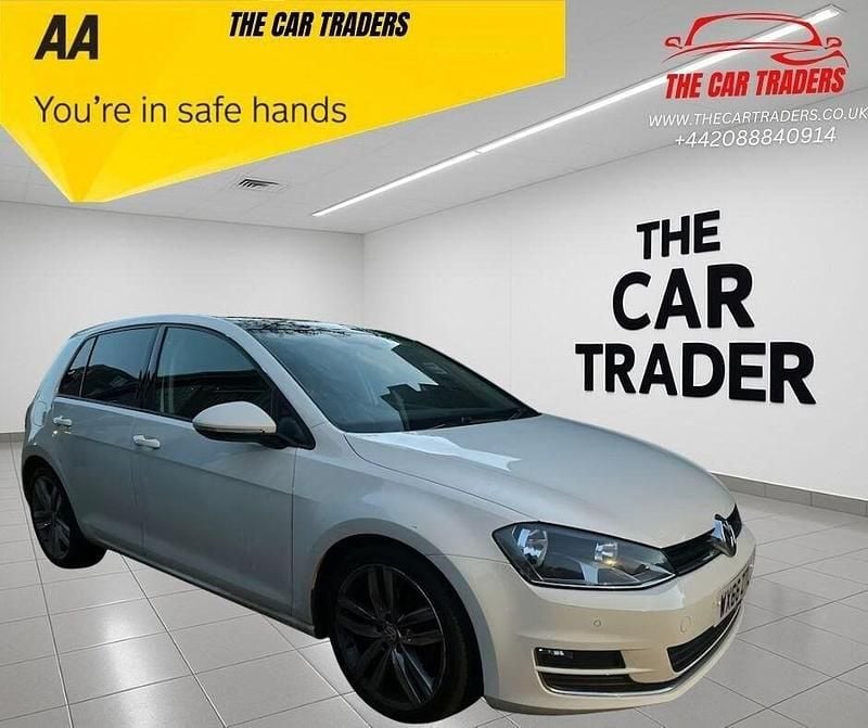 White Used 2016 VW Golf VII GT Hatchback | £10,488 (Fair price) - Image 1/3