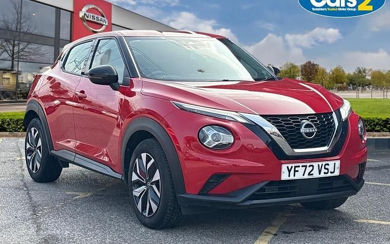 Used Nissan Juke Acenta 114 HP (83 kW) 2022 Red SUV