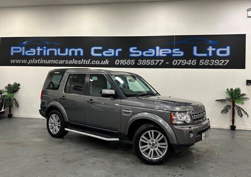 Grey Used 2010 Land Rover Discovery 4 HSE SUV | £9,995 (Fair price) - Image 1/4