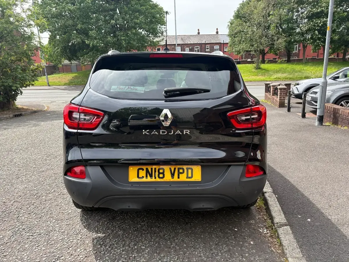 Used Renault Kadjar Dynamique 130 HP (95 kW) 2018 Black SUV