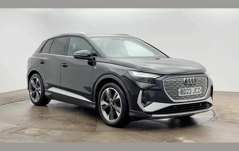 Used Audi Q4 e-tron S-Line 150 kW (204 HP) 2023 Black SUV