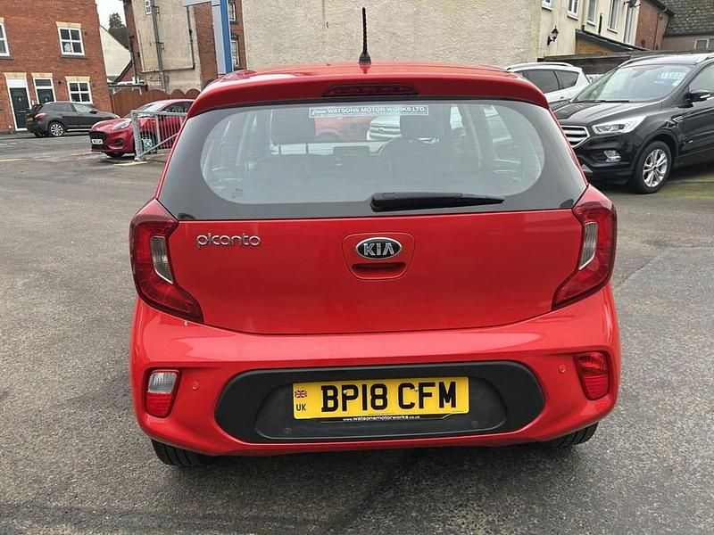 Used Kia Picanto 66 HP (48 kW) 2018 Red Hatchback