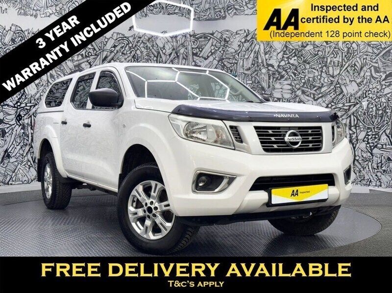 White Used 2021 Nissan Navara S Pickup | £12,495 - Image 1/2