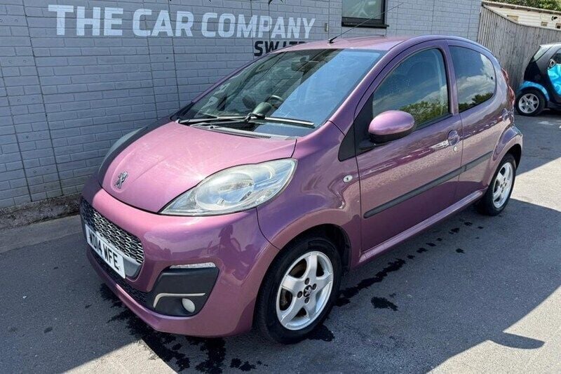 Purple Used 2014 Peugeot 107 Allure Hatchback | £3,995 (Fair price) - Image 1/1