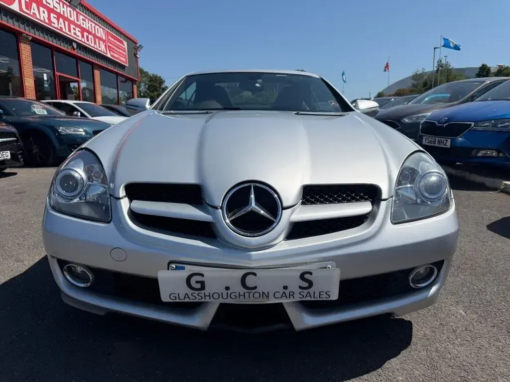 Used Mercedes SLK200 2009 Silver Cabriolet