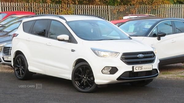 Used Ford Kuga ST-Line 120 HP (88 kW) 2019 White SUV