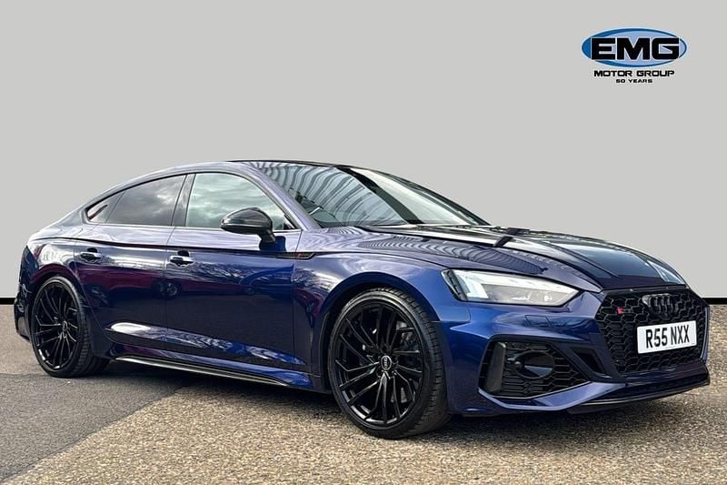 Used Audi RS5 Sportback Business 450 HP (330 kW) 2022 Blue Hatchback
