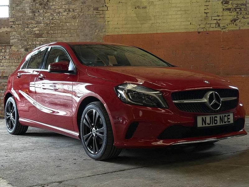 Red Used 2016 Mercedes A180 Premium Hatchback | £9,800 (Fair price) - Image 1/4